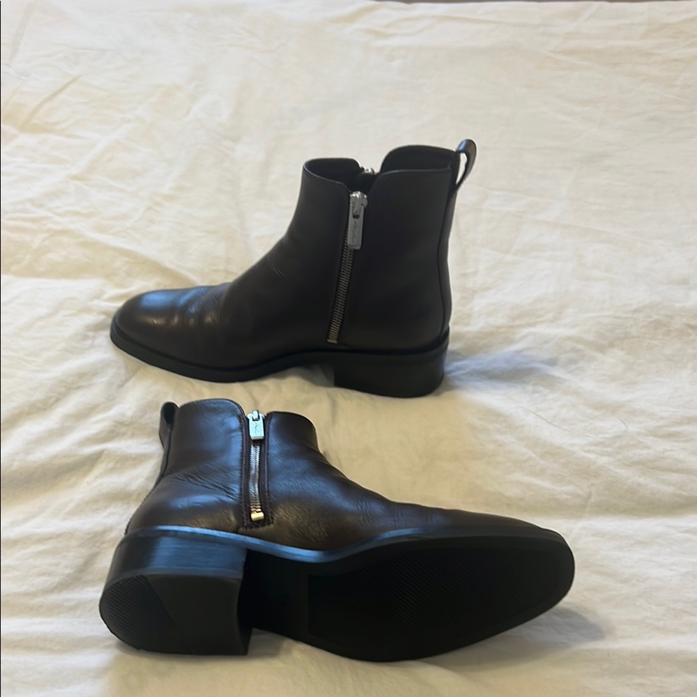 3.1 Phillip Lim Brown Ankle Boots Sleek Design